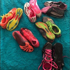 SOLD ..........NIKE Track sneakers 6 pair some NWO